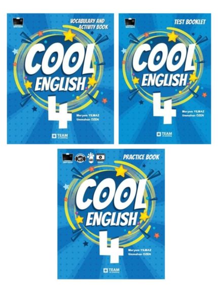 Cool English 4. Sınıf 3lü Set *practice Book Vocabulary And Activity Book Test Booklet