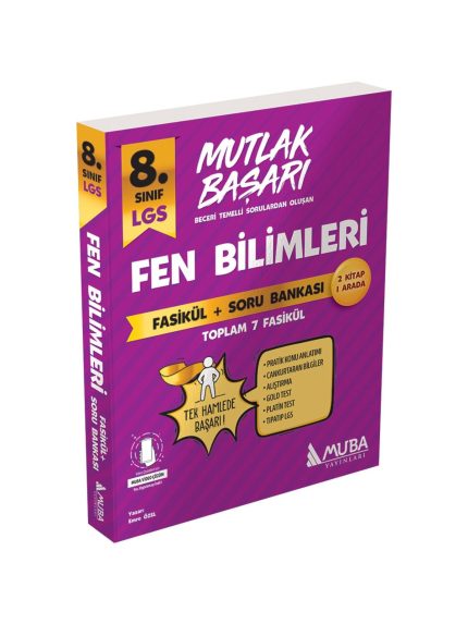 Mutlak Başarı LGS Fen Bilimleri Fasikül+Soru Bankası