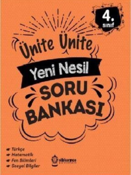 4.sınıf Ünite Ünite Yeni Nesil Soru Bankası