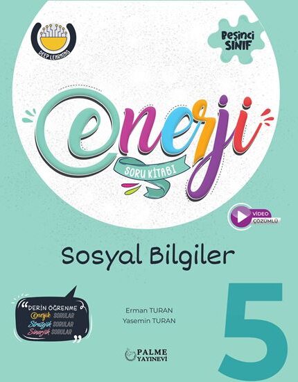 Palme 5.SINIF ENERJİ SOSYAL BİLGİLER SORU KİTABI