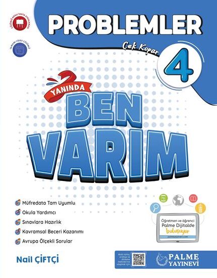 Palme 4.SINIF PROBLEMLER YANINDA BEN VARIM SORU KİTABI