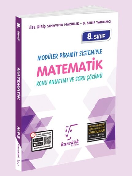 Karekök 8.SINIF LGS MATEMATİK MPS (MODÜLER PİRAMİT SİSTEMİ)