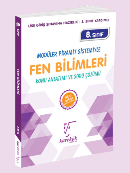 Karekök 8.SINIF LGS FEN BİLİMLERİ MPS (MODÜLER PİRAMİT SİSTEMİ)