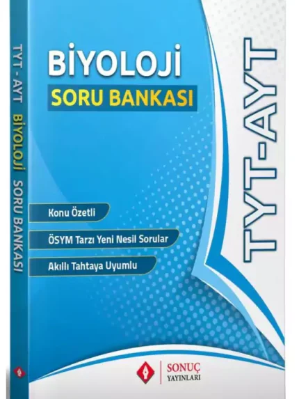 Sonuç TYT - AYT Biyoloji Soru Bankası