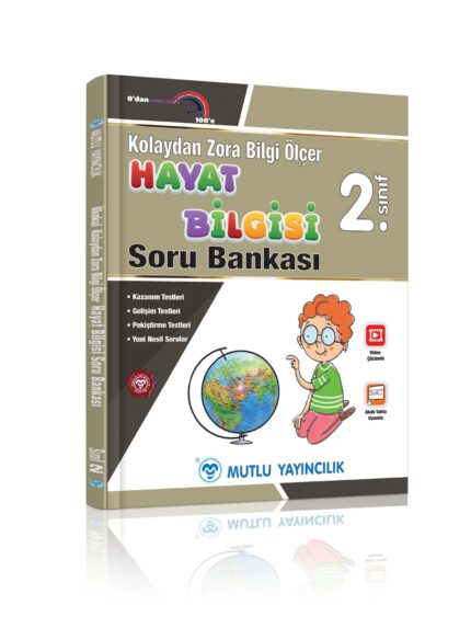 Mutlu Kolaydan Zora Bilgi Ölçer Hayat Bilgisi Soru Bankası 2.Sınıf