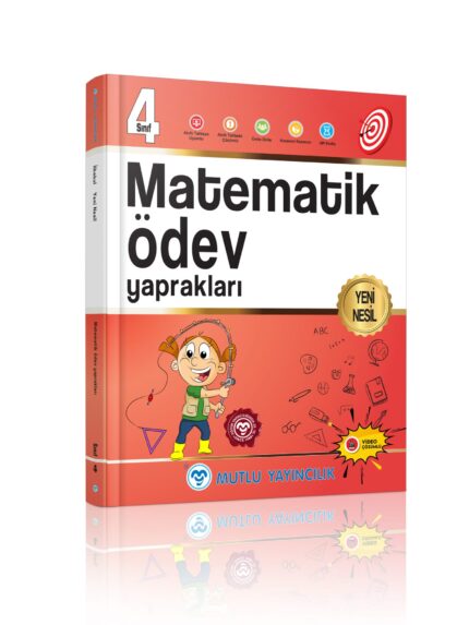 Mutlu Yeni Nesil Matematik Ödev Yaprakları 4.Sınıf