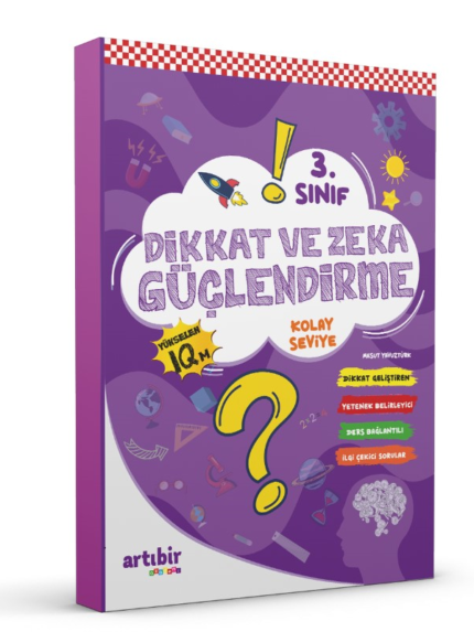 3. SINIF DİKKAT VE ZEKA GÜÇLENDİRME KOLAY SEVİYE