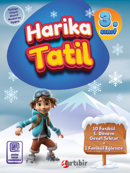 3. SINIF HARİKA TATİL ÇALIŞMA KİTABI +KR