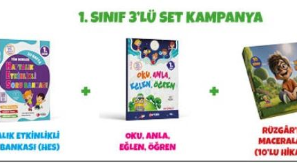 1. SINIF HARİKA 3LİÜ KAMPANYA-(HAFT. ETK -HES SB+OKU ANLA+RÜZGAR MAC.)