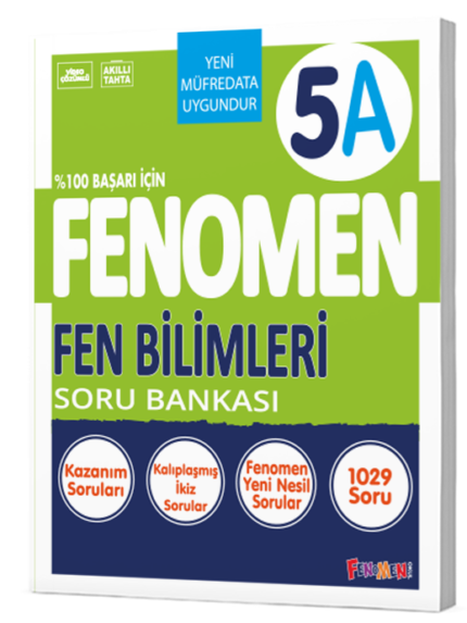 Fenomen 5 Fen Bilimleri A Soru Bankası