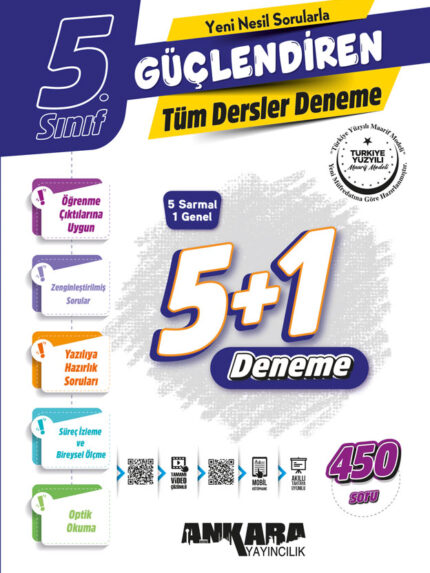 5. Sınıf Güçlendiren Tüm Dersler Denemeler