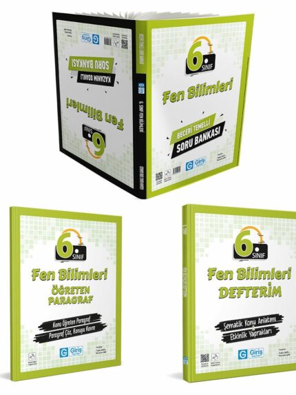 6. Sınıf Fen Bilimleri Seti