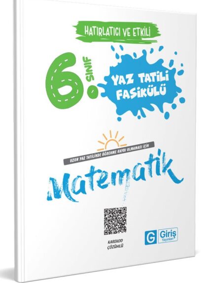 6. Sınıf Matematik Yaz Tatili Fasikülü