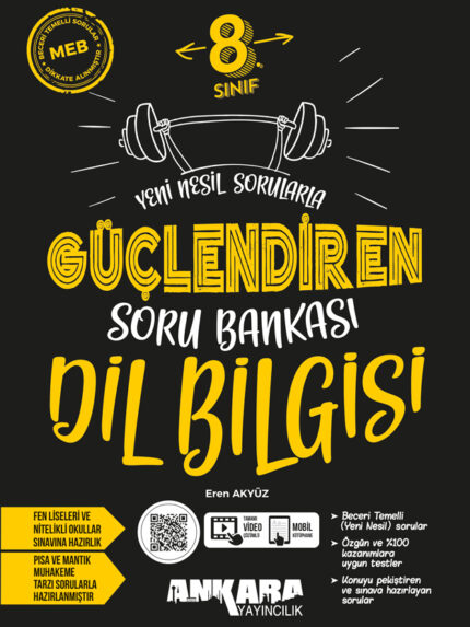 Ana Sayfa 63 8. Sınıf Dil Bilgisi Güçlendiren Soru Bankası