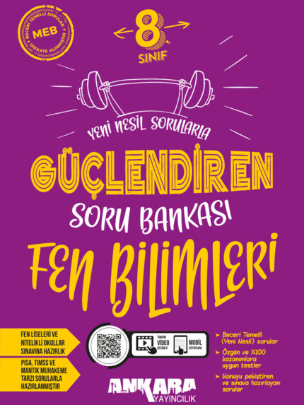 Ana Sayfa 58 8. Sınıf Fen Bilimleri Güçlendiren Soru Bankası