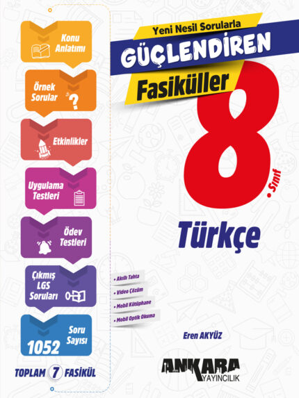 8. Sınıf Türkçe Güçlendiren SET Fasiküller
