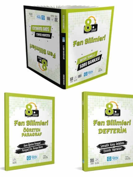 8. Sınıf Fen Bilimleri Seti