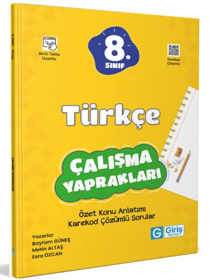 8. Sınıf Türkçe Çalışma Yaprakları
