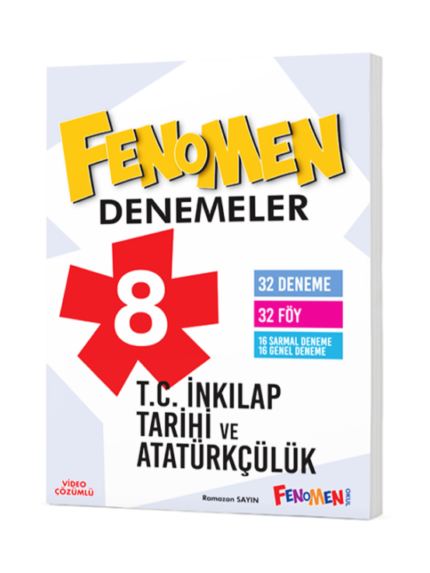 Fenomen 8 T.C. İnkılap Tarihi Ve Atatürkçülük Denemeleri