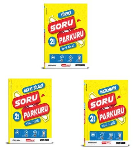 Yeni Nesil Soru Parkuru Seti (3 Kitap) (2.Sınıf)