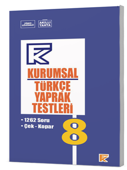 Fenomen FK 8 Kurumsal Türkçe Yaprak Testleri