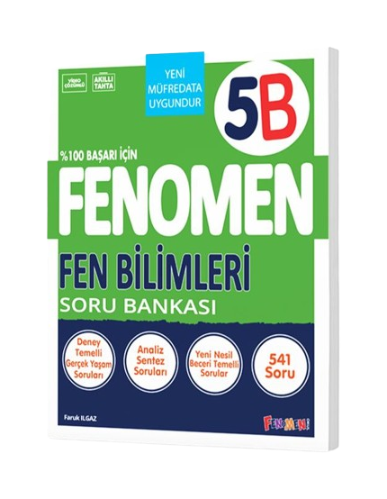 Fenomen 5 Fen Bilimleri B Soru Bankası