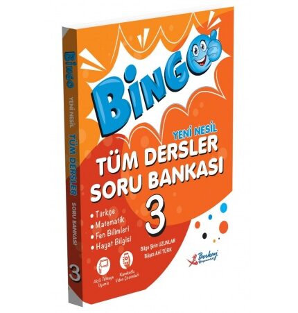 Berkay 3.SINIF BİNGO TÜM DERSLER SORU BANKASI