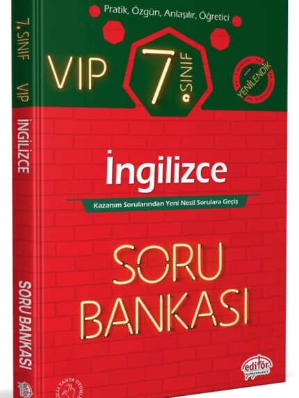 7. Sınıf VIP İngilizce Soru Bankası