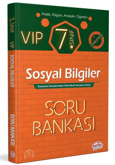 7. Sınıf VIP Sosyal Bilgiler Soru Bankası
