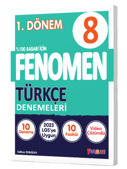 Fenomen 8 Türkçe Denemeler 1. Dönem