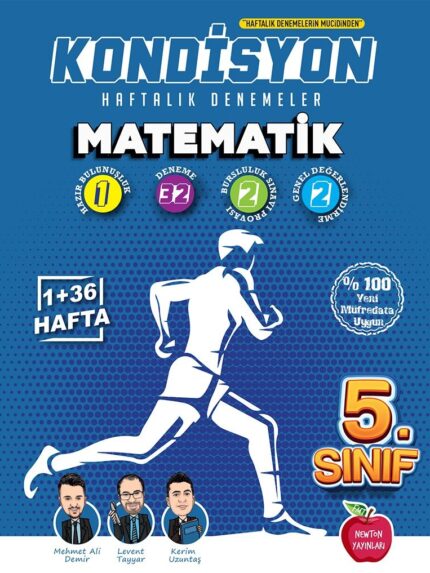 2024 5.SINIF KONDİSYON HAFTALIK KAZANIM DENEMELERİ 37 HAFTA MATEMATİK