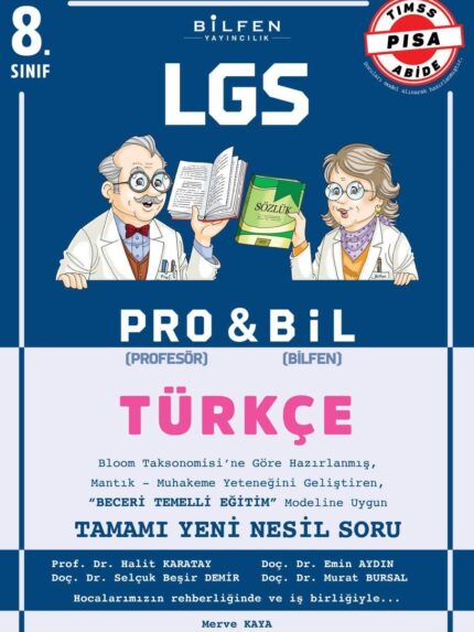 Bilfen LGS TÜRKÇE 8 PROBİL SORU BANKASI
