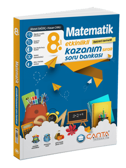 8. Sınıf Matematik Etkinlikli Kazanım Sıralı Soru Bankası