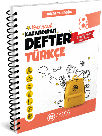 8. Sınıf Türkçe Kazandıran Defter