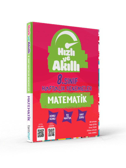 TAMMAT HIZLI VE AKILLI 8. SINIF HAF. DEN. MATEMATİK KİTAP