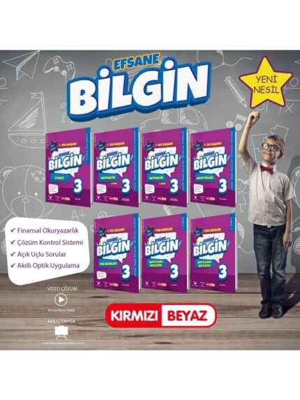 3. SINIF EFSANE BİLGİN SET (Güncel Baskı)